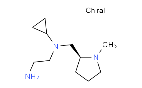 CAS No. 1354018-87-3, (S)-N1-Cyclopropyl-N1-((1-methylpyrrolidin-2-yl)methyl)ethane-1,2-diamine