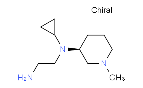 CAS No. 1354014-96-2, (S)-N1-Cyclopropyl-N1-(1-methylpiperidin-3-yl)ethane-1,2-diamine