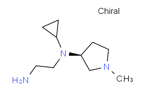 CAS No. 1354002-91-7, (S)-N1-Cyclopropyl-N1-(1-methylpyrrolidin-3-yl)ethane-1,2-diamine