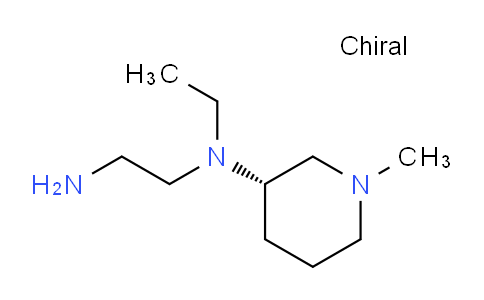 CAS No. 1354018-84-0, (S)-N1-Ethyl-N1-(1-methylpiperidin-3-yl)ethane-1,2-diamine