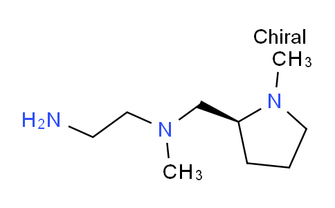 CAS No. 1354002-04-2, (S)-N1-Methyl-N1-((1-methylpyrrolidin-2-yl)methyl)ethane-1,2-diamine