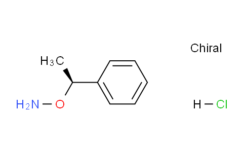 CAS No. 869089-95-2, (S)-O-(1-Phenylethyl)hydroxylamine hydrochloride