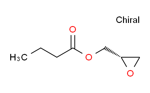 CAS No. 65031-96-1, (S)-Oxiran-2-ylmethyl butyrate