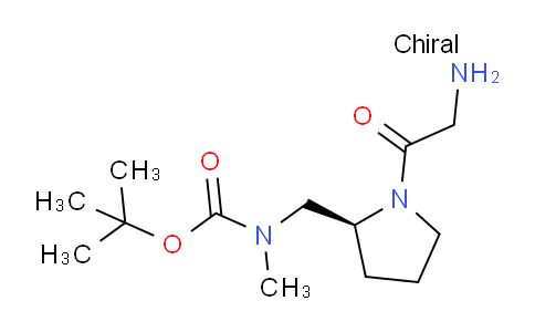 CAS No. 1354016-77-5, (S)-tert-Butyl ((1-(2-aminoacetyl)pyrrolidin-2-yl)methyl)(methyl)carbamate