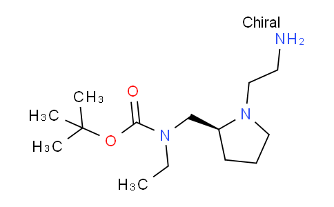 CAS No. 1354018-97-5, (S)-tert-Butyl ((1-(2-aminoethyl)pyrrolidin-2-yl)methyl)(ethyl)carbamate