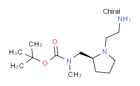 CAS No. 1353992-84-3, (S)-tert-Butyl ((1-(2-aminoethyl)pyrrolidin-2-yl)methyl)(methyl)carbamate