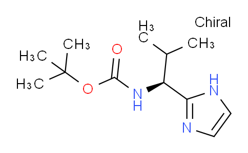 CAS No. 172729-99-6, (S)-tert-Butyl (1-(1H-imidazol-2-yl)-2-methylpropyl)carbamate
