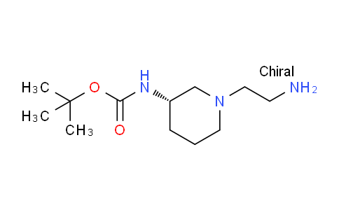 CAS No. 1354001-85-6, (S)-tert-Butyl (1-(2-aminoethyl)piperidin-3-yl)carbamate