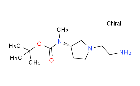 CAS No. 1354003-99-8, (S)-tert-Butyl (1-(2-aminoethyl)pyrrolidin-3-yl)(methyl)carbamate