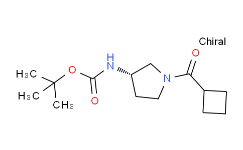 CAS No. 1286207-61-1, (S)-tert-Butyl (1-(cyclobutanecarbonyl)pyrrolidin-3-yl)carbamate