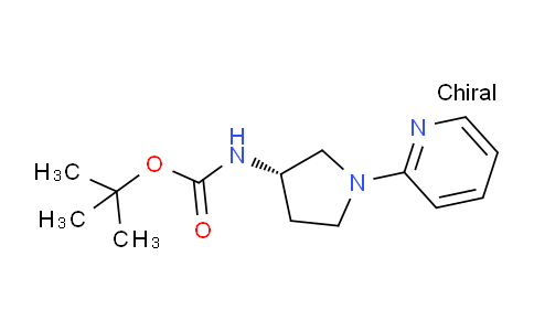 CAS No. 884653-76-3, (S)-tert-Butyl (1-(pyridin-2-yl)pyrrolidin-3-yl)carbamate