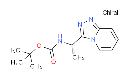 CAS No. 915375-33-6, (S)-tert-Butyl (1-([1,2,4]triazolo[4,3-a]pyridin-3-yl)ethyl)carbamate