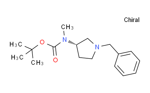 CAS No. 169750-00-9, (S)-tert-Butyl (1-benzylpyrrolidin-3-yl)(methyl)carbamate