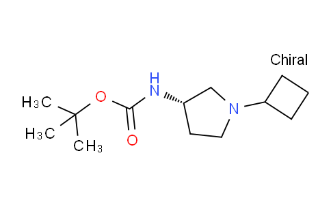 CAS No. 1286208-34-1, (S)-tert-Butyl (1-cyclobutylpyrrolidin-3-yl)carbamate