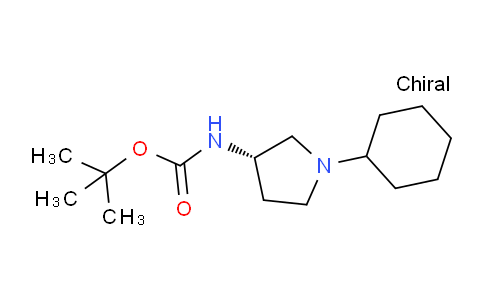 CAS No. 178688-10-3, (S)-tert-Butyl (1-cyclohexylpyrrolidin-3-yl)carbamate