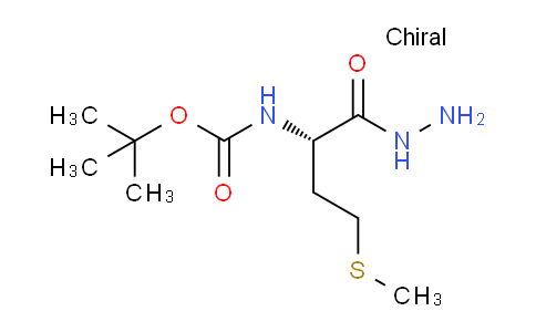 CAS No. 49759-74-2, (S)-tert-Butyl (1-hydrazinyl-4-(methylthio)-1-oxobutan-2-yl)carbamate