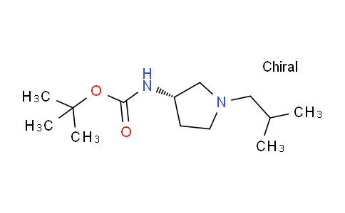 CAS No. 1286207-83-7, (S)-tert-Butyl (1-isobutylpyrrolidin-3-yl)carbamate