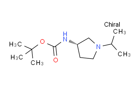 CAS No. 1286207-19-9, (S)-tert-Butyl (1-isopropylpyrrolidin-3-yl)carbamate