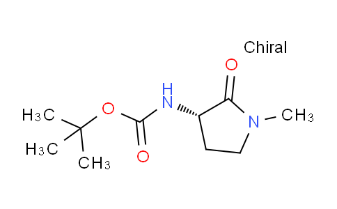 CAS No. 92235-35-3, (S)-tert-Butyl (1-methyl-2-oxopyrrolidin-3-yl)carbamate