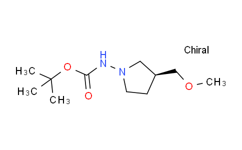 CAS No. 1421035-31-5, (S)-tert-Butyl (3-(methoxymethyl)pyrrolidin-1-yl)carbamate