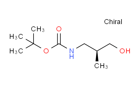 CAS No. 168827-86-9, (S)-tert-Butyl (3-hydroxy-2-methylpropyl)carbamate