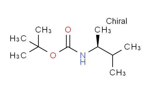 CAS No. 293305-72-3, (S)-tert-Butyl (3-methylbutan-2-yl)carbamate