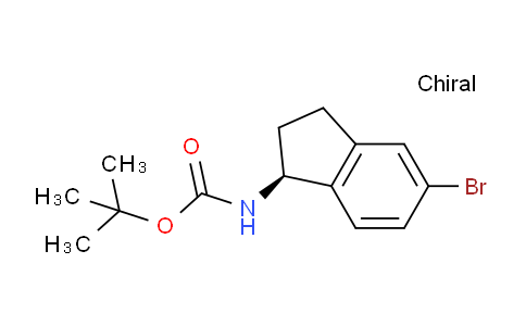 CAS No. 903557-31-3, (S)-tert-Butyl (5-bromo-2,3-dihydro-1H-inden-1-yl)carbamate