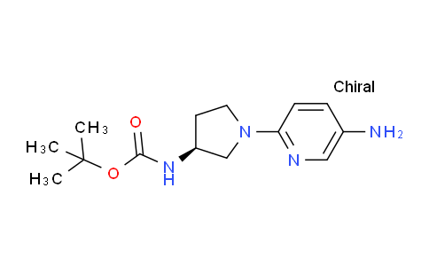 CAS No. 1085843-07-7, (S)-tert-Butyl 1-(5-aminopyridin-2-yl)pyrrolidin-3-ylcarbamate
