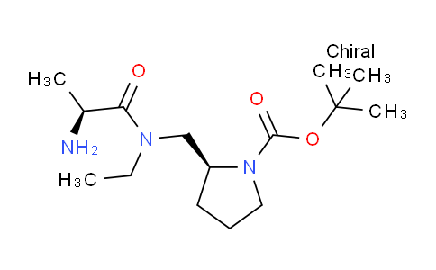 CAS No. 1401668-36-7, (S)-tert-Butyl 2-(((S)-2-amino-N-ethylpropanamido)methyl)pyrrolidine-1-carboxylate