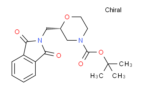 CAS No. 1308849-91-3, (S)-tert-Butyl 2-((1,3-dioxoisoindolin-2-yl)methyl)morpholine-4-carboxylate