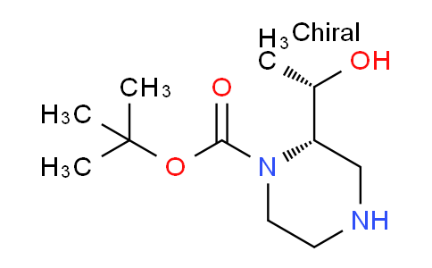 CAS No. 1932146-94-5, (S)-tert-Butyl 2-((S)-1-hydroxyethyl)piperazine-1-carboxylate