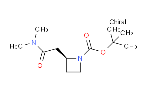 CAS No. 1956435-74-7, (S)-tert-Butyl 2-(2-(dimethylamino)-2-oxoethyl)azetidine-1-carboxylate