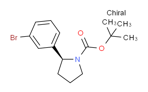 DY626420 | 2061996-90-3 | (S)-tert-Butyl 2-(3-bromophenyl)pyrrolidine-1-carboxylate