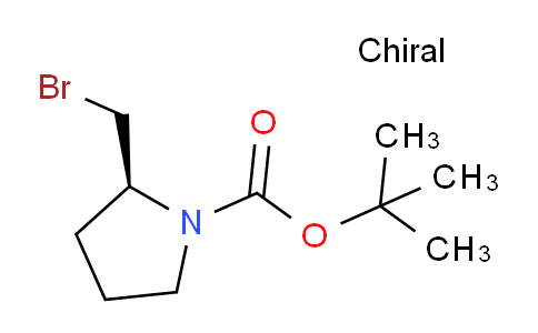 CAS No. 128542-75-6, (S)-tert-Butyl 2-(bromomethyl)pyrrolidine-1-carboxylate