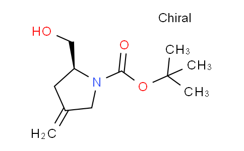 CAS No. 181295-78-3, (S)-tert-Butyl 2-(hydroxymethyl)-4-methylenepyrrolidine-1-carboxylate