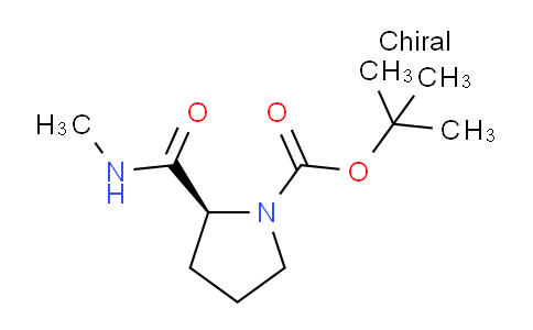 CAS No. 74360-79-5, (S)-tert-Butyl 2-(methylcarbamoyl)pyrrolidine-1-carboxylate