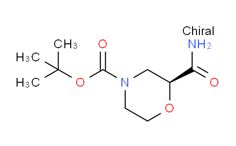 CAS No. 1821811-20-4, (S)-tert-Butyl 2-carbamoylmorpholine-4-carboxylate