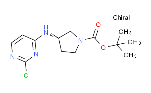 CAS No. 1146159-96-7, (S)-tert-Butyl 3-((2-chloropyrimidin-4-yl)amino)pyrrolidine-1-carboxylate