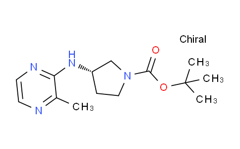 CAS No. 1289584-95-7, (S)-tert-Butyl 3-((3-methylpyrazin-2-yl)amino)pyrrolidine-1-carboxylate