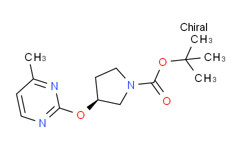 CAS No. 1264037-41-3, (S)-tert-Butyl 3-((4-methylpyrimidin-2-yl)oxy)pyrrolidine-1-carboxylate