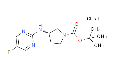CAS No. 1261235-61-3, (S)-tert-Butyl 3-((5-fluoropyrimidin-2-yl)amino)pyrrolidine-1-carboxylate