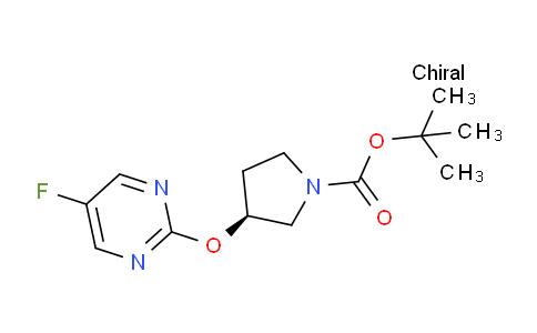 CAS No. 1264035-40-6, (S)-tert-Butyl 3-((5-fluoropyrimidin-2-yl)oxy)pyrrolidine-1-carboxylate
