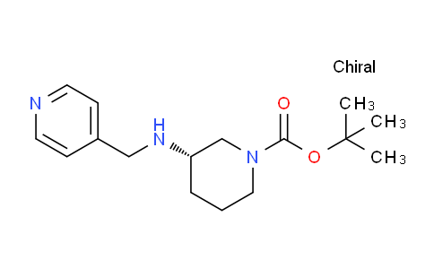 CAS No. 1217722-00-3, (S)-tert-Butyl 3-((pyridin-4-ylmethyl)amino)piperidine-1-carboxylate