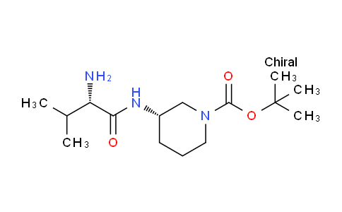 CAS No. 1401666-65-6, (S)-tert-Butyl 3-((S)-2-amino-3-methylbutanamido)piperidine-1-carboxylate