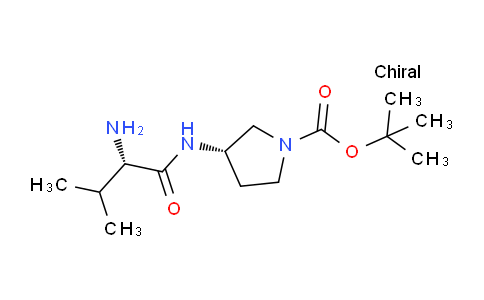 CAS No. 1401664-67-2, (S)-tert-Butyl 3-((S)-2-amino-3-methylbutanamido)pyrrolidine-1-carboxylate