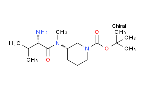 CAS No. 1401668-86-7, (S)-tert-Butyl 3-((S)-2-amino-N,3-dimethylbutanamido)piperidine-1-carboxylate