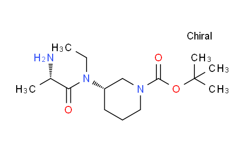 CAS No. 1401666-91-8, (S)-tert-Butyl 3-((S)-2-amino-N-ethylpropanamido)piperidine-1-carboxylate