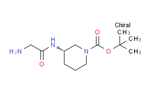 CAS No. 1354014-77-9, (S)-tert-Butyl 3-(2-aminoacetamido)piperidine-1-carboxylate