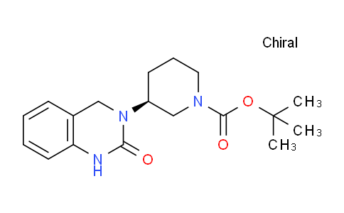 CAS No. 1389310-13-7, (S)-tert-Butyl 3-(2-oxo-1,2-dihydroquinazolin-3(4H)-yl)piperidine-1-carboxylate