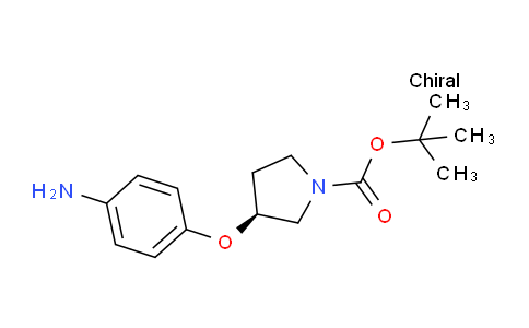 CAS No. 179756-43-5, (S)-tert-Butyl 3-(4-aminophenoxy)pyrrolidine-1-carboxylate
